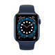 Apple Watch Series 6 GPS + Cellular 40mm Blue Aluminum Case w. Deep Navy Sport B. (M02R3) б/у